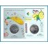 Francia France 2006 Coin Card   1/4 € euro X Aviversario  TGV Tren 