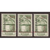 Ecuador 518/20 1949 75 Aniversario UPU MH Ecuador 518/20 1949 75 Aniversario UPU MH