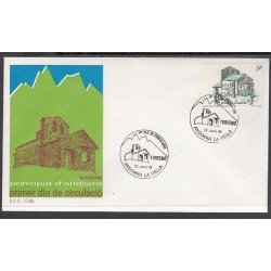 Andorra Española 215 1989 Turismo SPD Sobre Primer día Andorra Española 215 1989 Turismo SPD Sobre Primer día