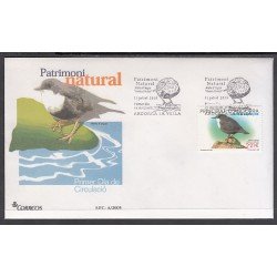 Andorra Española 332 2005 Patrimonio Natural SPD Sobre Primer día