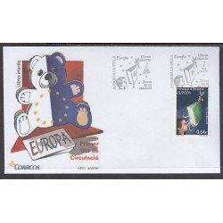 Andorra Española 375  2010 Europa SPD Sobre Primer día
