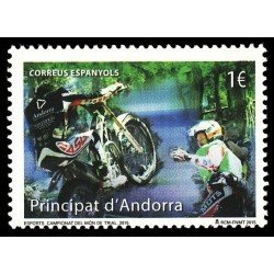 Andorra Española 432 2015 Campeonato Mundo Trail Moto Motorcycle MNH