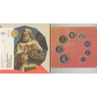 San Marino 2016 Euroset Cartera Oficial euro € San Marino bendiciendo el Titano 