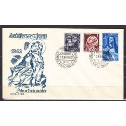 España Spain 1428/30 1962 IV Centenario de la  Reforma Teresiana SPD Sobre Primer Día