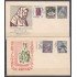 España Spain 1521/25 1963 LXXV Anv. de la coronación de Nuestra Señora de la Merced SPD Sobres Primer Día