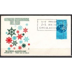 España Spain 1817 1967 Congreso Internacional del Frío SPD Sobre Primer Día España Spain 1817 1967 Congreso Internacional del Frío SPD Sobre Primer Día