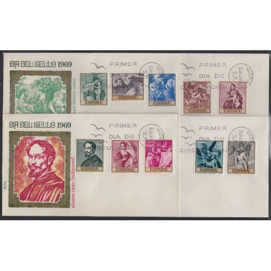 España Spain 1910/19 1969 Alonso Cano SPD Sobre Primer Día