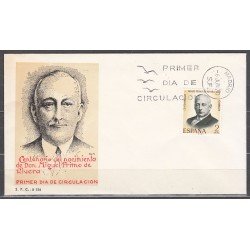 España Spain 1976 1970  Cº del nacimiento de Miguel Primo de Rivera SPD Sobre Primer Día