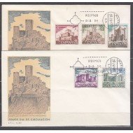 España Spain 2093/97 1972 Castillos de España SPD Sobre Primer Día España Spain 2093/97 1972 Castillos de España SPD Sobre Primer Día