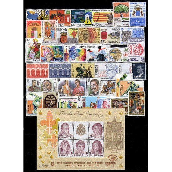 España Spain Año Completo Year Complete 1984 MNH España Spain Año Completo Year Complete 1984 MNH