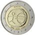 Malta 2009 2 € euros conmemorativos X Aniv. de EMU Unión Económica y Monetaria 