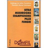 Catálogo Catalogue Setas mushrooms 2ª ed 1999 Domfil