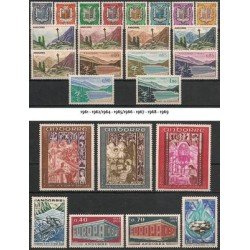 Andorra Francesa Andorre Français Año completo 1961 - 1969