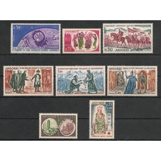 Andorra Francesa Andorre Français Año completo 1962 - 1964
