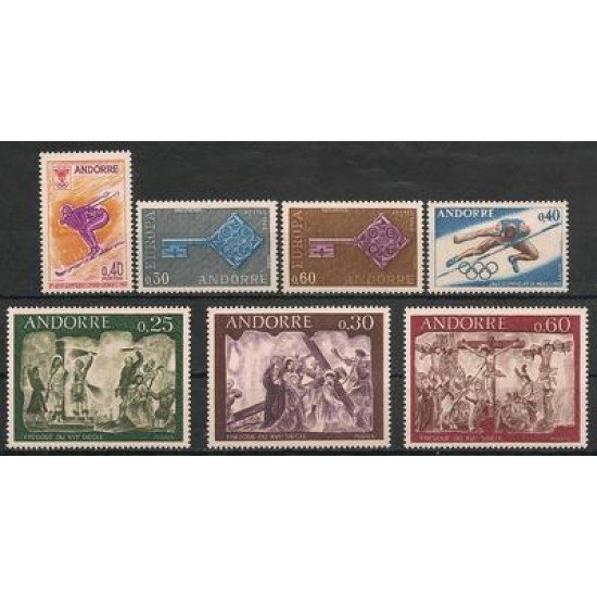 Andorra Francesa Andorre Français Año completo 1968