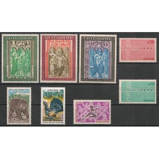 Andorra Francesa Andorre Français Año completo 1971 Andorra Francesa Andorre Français Año completo 1971