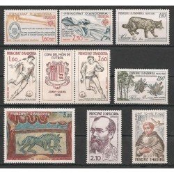 Andorra Francesa Andorre Français Año completo 1982