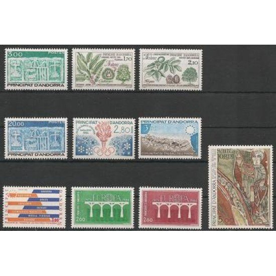 Andorra Francesa Andorre Français Año completo 1984