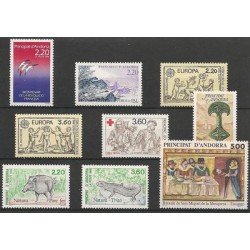 Andorra Francesa Andorre Français Año completo 1989 Andorra Francesa Andorre Français Año completo 1989