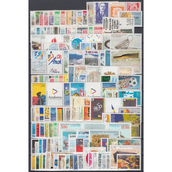 Andorra Francesa Andorre Français Años completos 1990-1999