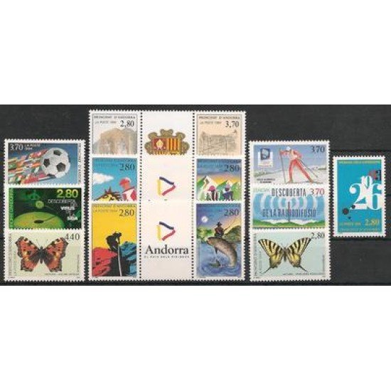 Andorra Francesa Andorre Français Año completo 1994 Andorra Francesa Andorre Français Año completo 1994