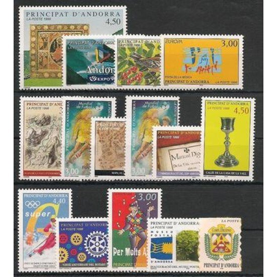 Andorra Francesa Andorre Français Año completo 1998 Andorra Francesa Andorre Français Año completo 1998