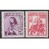 España Spain 1033/34 1948 Fernando el Santo Almirante Bonifaz MNH