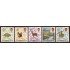 Ecuador 729/33 1965 Fauna Misioneros americanos Eliot MNH