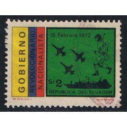 Ecuador 920 1975 Gobierno Nacionalista Revolucionario military avión usado