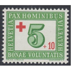 Suiza 418 1945 Cruz Roja Red Cross MNH Suiza 418 1945 Cruz Roja Red Cross MNH