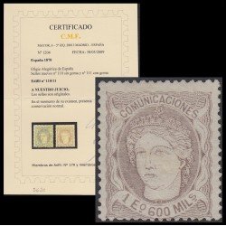 España Spain 111 1870 Alegoría España MH