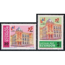 Ecuador 1170/71 1989 75 Aniv. Banco Azuay MNH 