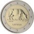 Letonia 2016 2 € euros conmemorativos Sector agrario Vaca 