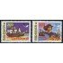 Ecuador 1231/32 1991 UPAEP Colon Columbus Carabela barco MNH 