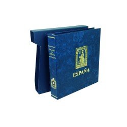 Álbum de sellos Olegario GLOBO Azul Título Sellos de España 084001 Álbum de sellos Olegario GLOBO Azul Título Sellos de España 084001