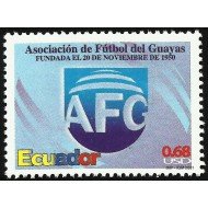 Ecuador 1565 2001 Asociación Fútbol de Guayas Football MNH Ecuador 1565 2001 Asociación Fútbol de Guayas Football MNH