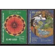 Ecuador 1806/07 2004 UPAEP Protección del Medio Ambiente MNH Ecuador 1806/07 2004 UPAEP Protección del Medio Ambiente MNH