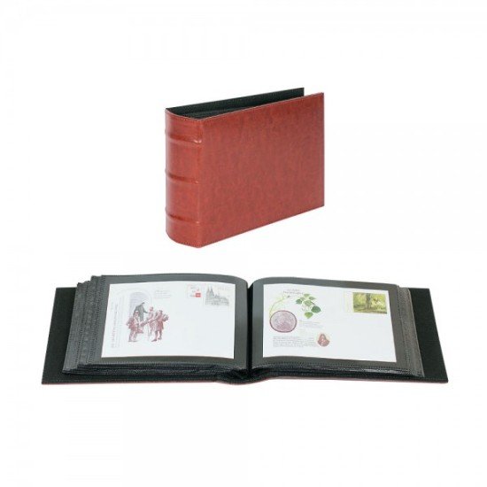 Lindner 812-R FIRMO Álbum universal para 108 FDCs
