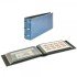Lindner 812L-B FIRMO L Álbum universal para 108 documentos extra largos, azul