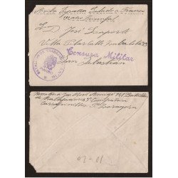 <div><strong>España Carta Garrapinillos San Sebastián Franquicia Militar</strong></div>