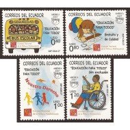 Ecuador 2048/51 2007 UPAEP Educación para todos MNH Ecuador 2048/51 2007 UPAEP Educación para todos MNH