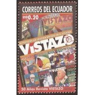 Ecuador 2072 2007 50 Años Revista Vistazo Papa Juan Pablo II MNH Ecuador 2072 2007 50 Años Revista Vistazo Papa Juan Pablo II MNH