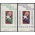 España Spain 1222/23 1958 Exposición Flilatélica Nacional Bruselas Mismo número MNH 