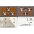 Estados Unidos USA 2016 Monedas 3 Coins 1 $ Set Proof San Francisco 