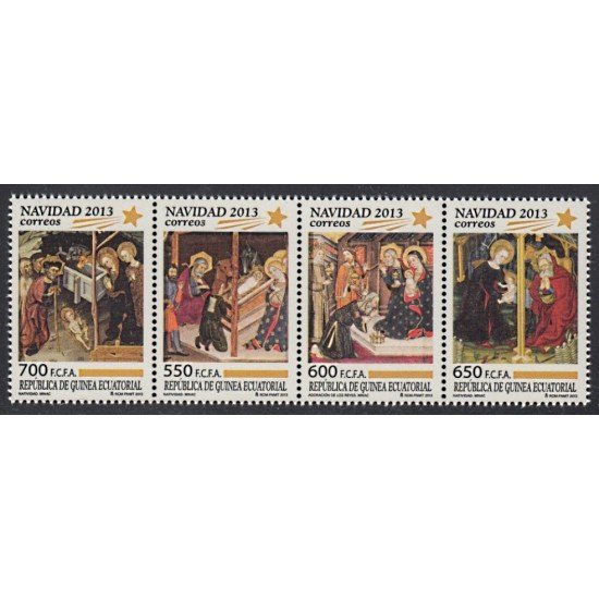 Guinea Ecuatorial 486/89 2013 Navidad MNH