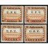 Ecuador A- 212/15 1949 Servicio Aéreo 75 Aniversario UPU MNH 