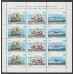 Guinea Ecuatorial 226/28 1996 Minihojita Barcos MNH Guinea Ecuatorial 226/28 1996 Minihojita Barcos MNH