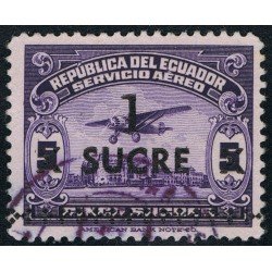 Ecuador A- 279 1955 Servicio Aéreo Avión Sobrecargado Usado