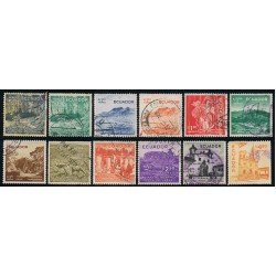 Ecuador A- 285/94 1955 1956 Serie corriente Usados