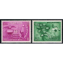 Ecuador A- 304/05 19566 Juegos Sudamericanos Basket MNH 
